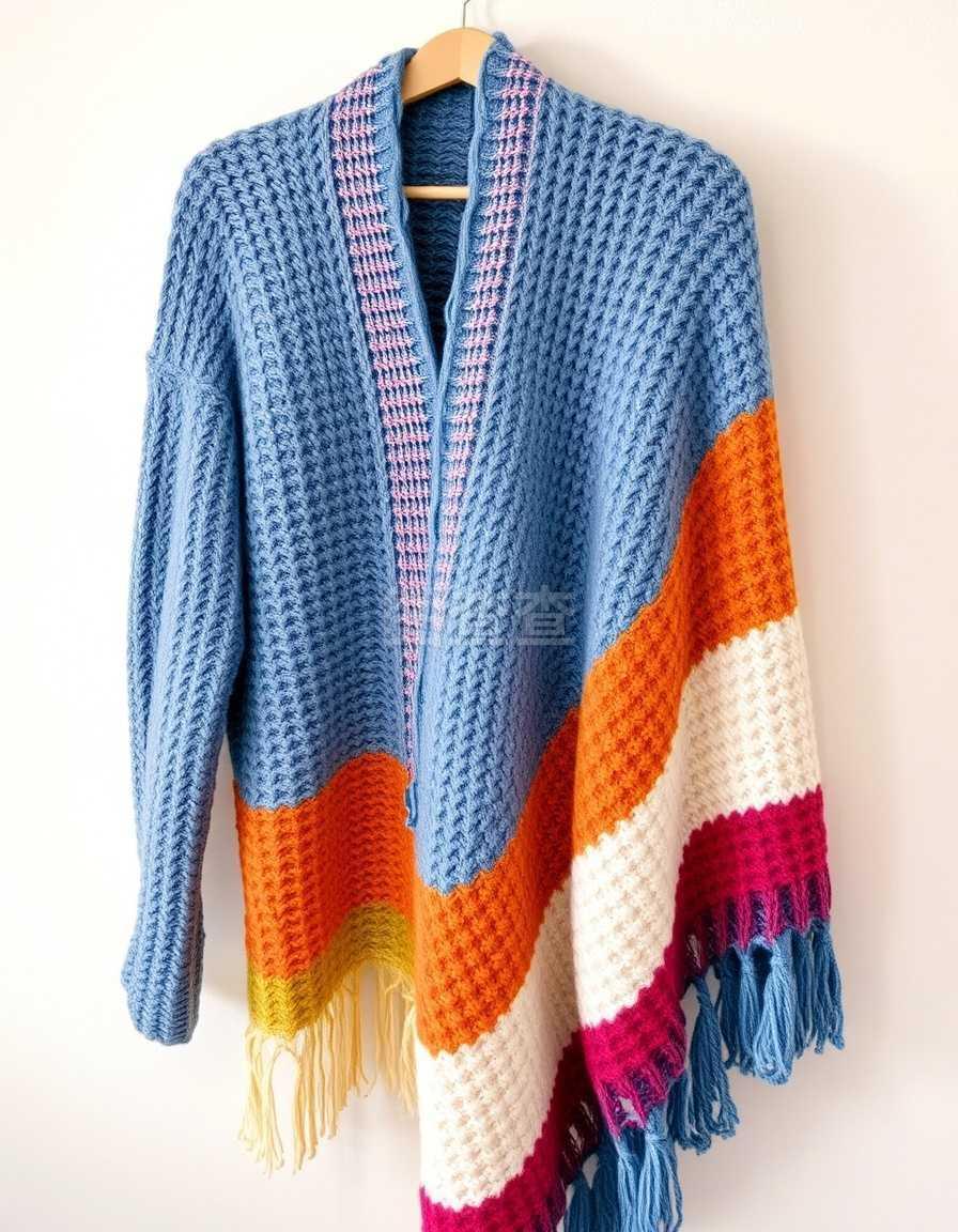 彩色針織服裝和毛毯、梳織機(jī)、紗